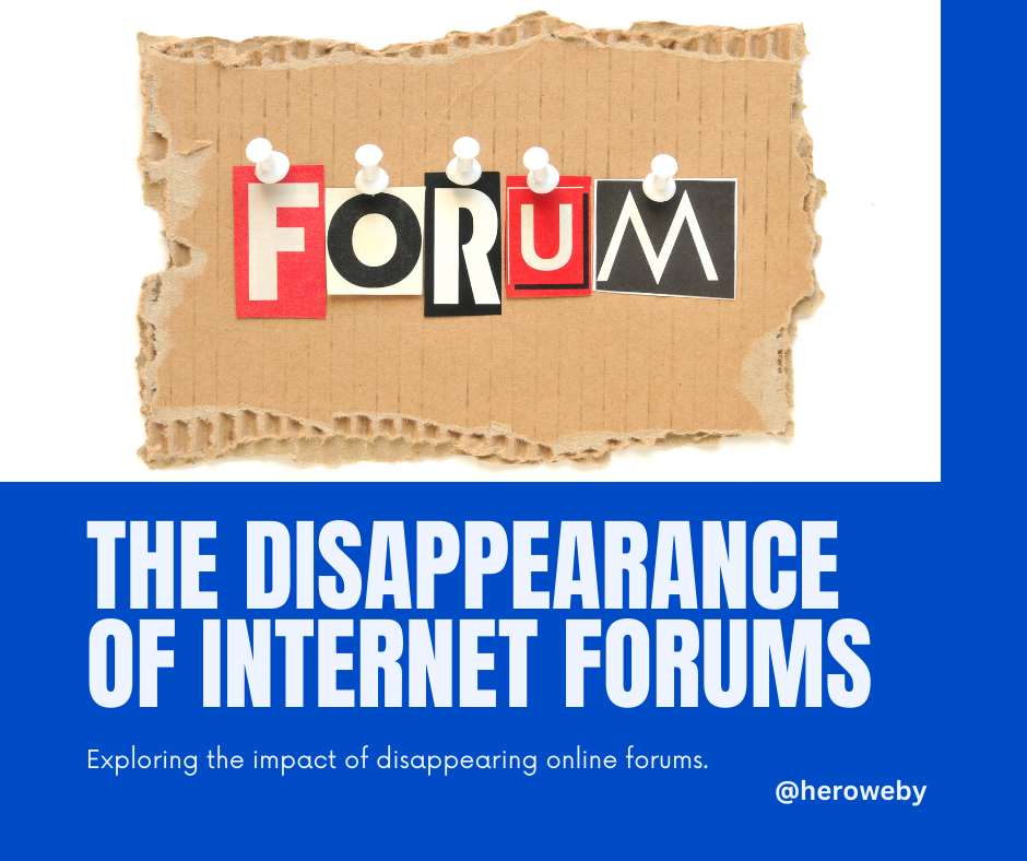 Internet Forums Are Disappearing, and That's Worrying